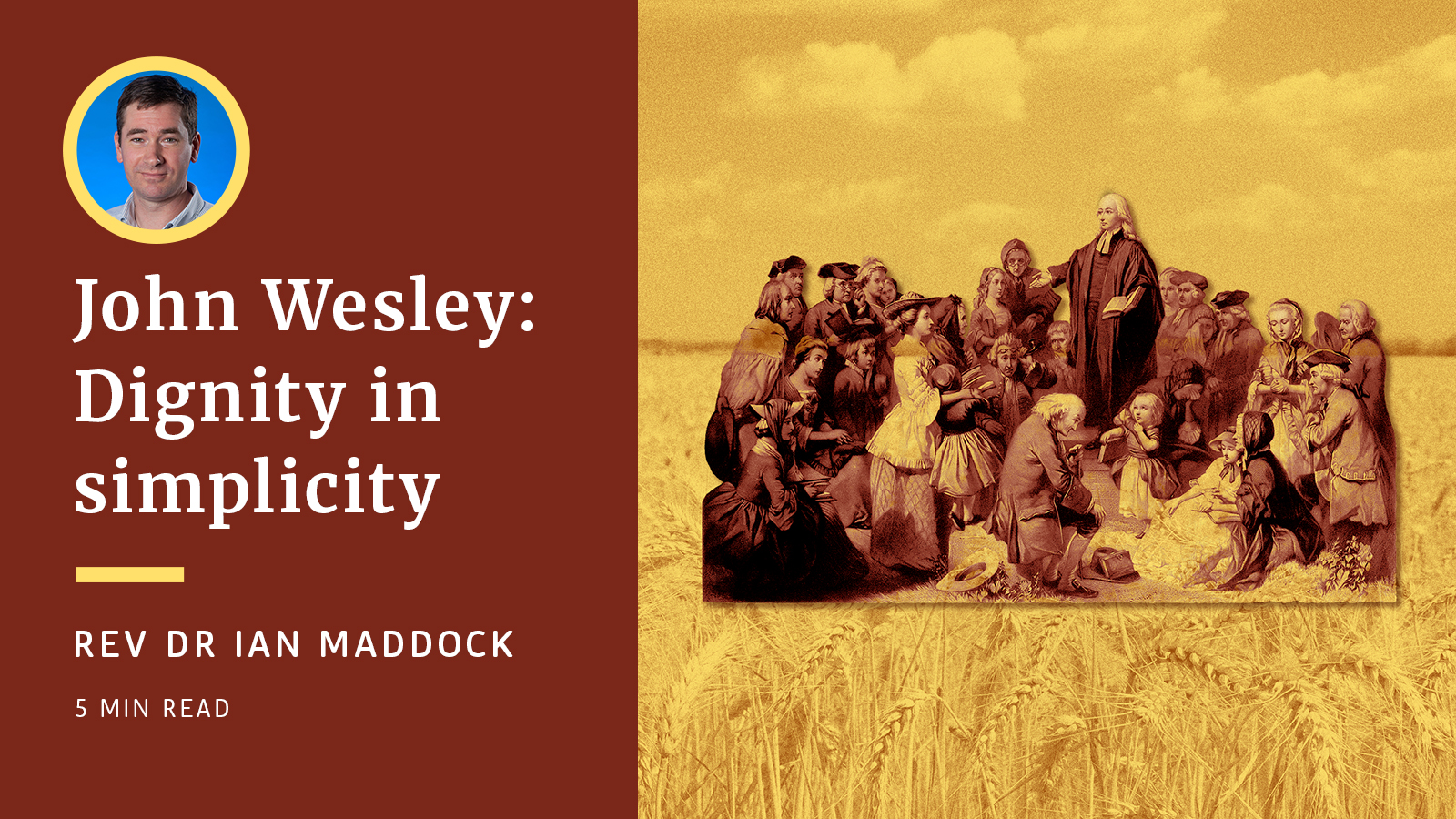 Image - John Wesley: Dignity in simplicity